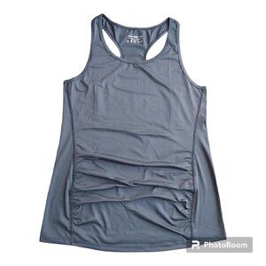 Maternity Racer Back Tank - Size Medium in Comfortable Polyester/Spandex Blend